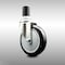 Service Caster 5 Inch 316SS Black Polyurethane Wheel Swivel 1-1/2 Inch Expanding Stem Caster SCC-SS316EX20S514-PPUB-BLK-112 - alternate 3